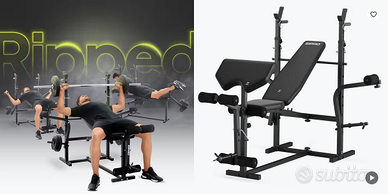 Panca bodybuilding multifunzionale