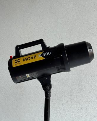 2 Luce flash quadralite move x 400w