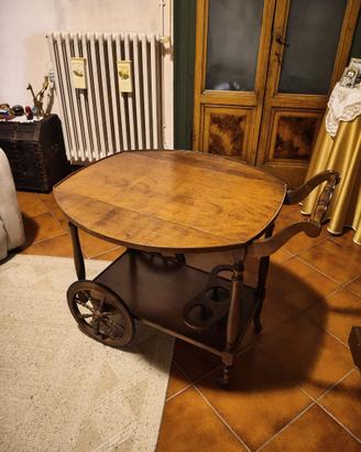 Carrello bar vintage in legno