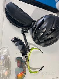 Casco per  bicicletta mtb bdc +occhiali euro 30