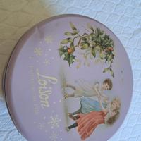 loison scatola rotonda  in latta panettone panetto