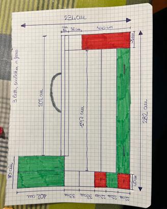 Cameretta con 3 letti