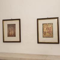 3 quadretti con passepartout