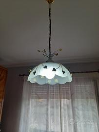 lampadario artigianato fiorentino vintage