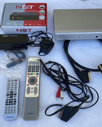 Decoder digitale terrestre LV6T2BOXHD+DECODER SKY
