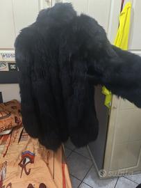 Pelliccia in volpe nera