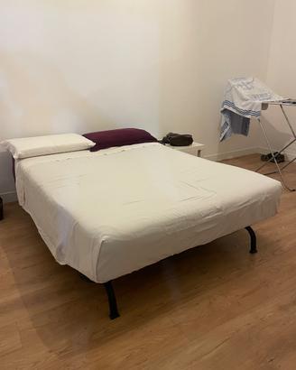 Divano letto matrimoniale richiudibile 2 materassi
