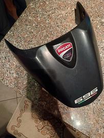 Codino originale coprisella per Ducati 696 nero