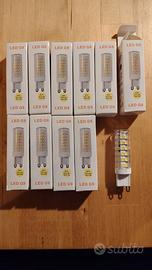 Confezione da 10 LED G9 15 W luce naturale