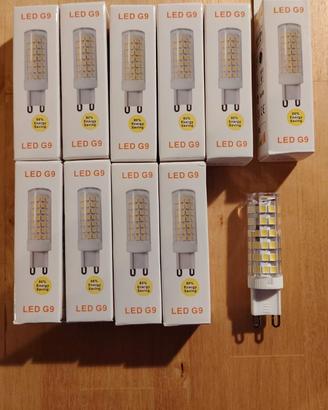 Confezione da 10 LED G9 15 W luce naturale