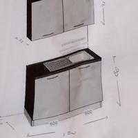 mobile sotto lavello+mobile scolapiatti NUOVO!!