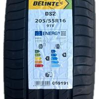 Pneumatici Nuovi 205/55R16 DELINTE 4 STAGIONI