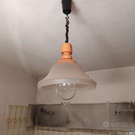 Lampadario a sospensione vintage