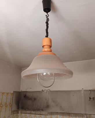Lampadario a sospensione vintage