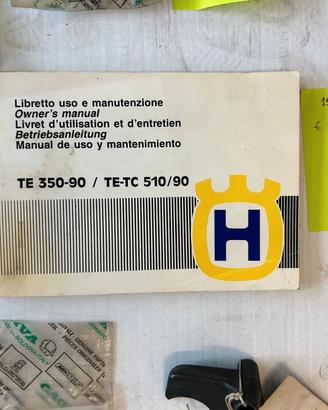 libretto uso e manutenzione Husqvarna te 350-90 te