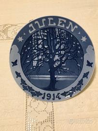 Piatto di Natale Royal Copenhagen 1914