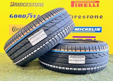 X2: Estive 195/55R16 87W -BRIDGESTONE- al 80%