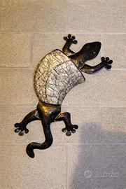 Geco applique luce madreperla