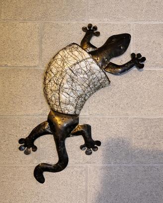 Geco applique luce madreperla