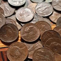 Lotto 90 monete 1 e 2 centesimi 1861 - 1918