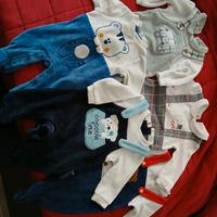 Tutine ciniglia 1 mese neonato 