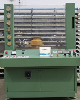 Banco di collaudo per pompe, motori e valvole