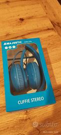 Cuffie stereo Majestic CRA 276 "blu napoli"
