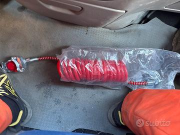 Tubo spirale rosso semirimorchio