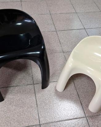sedie modernariato Artemide Efebino
