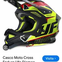 Casco motocross enduro Ufo Diamond TG L