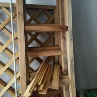 06 laterali per scaffale in legno