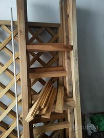 06 laterali per scaffale in legno