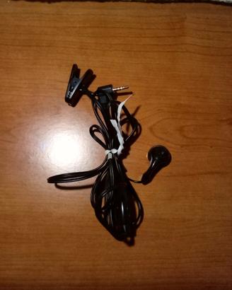 Auricolari telefono e base ricarica