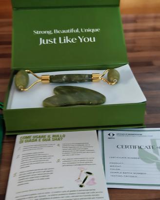 massaggiatore per viso pietra di giada