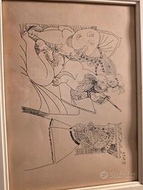 Pablo Picasso disegni erotici