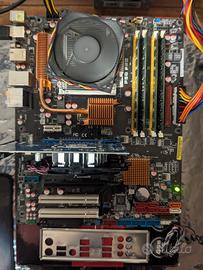 CPU Intel Quad Core + Scheda Madre Asus + 8Gb RAM