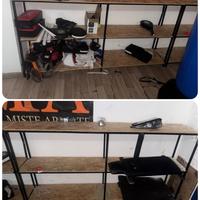 Set completo palestra + ring + scaffalatura