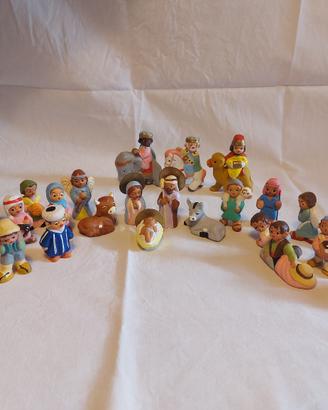 presepe in terracotta 