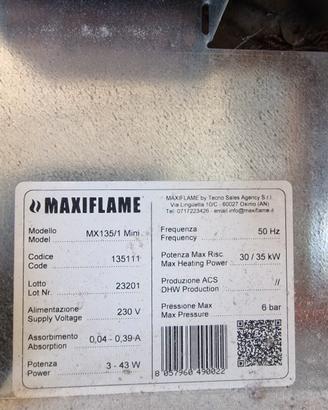 scambiatore di calore 30/35 kw
