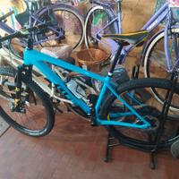 Mtb bicicletta cube full carbonio taglia L