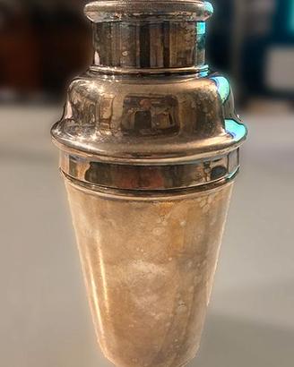 Cocktail Shaker Kingsway silver plated Art Déco