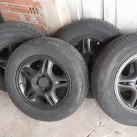 ruote invernali complete per renault clio II serie