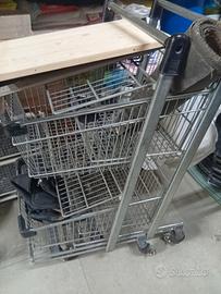 carrelli due ripiani