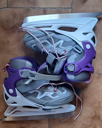 Pattini da Ghiaccio Oxelo fit 3 taglia 35-38