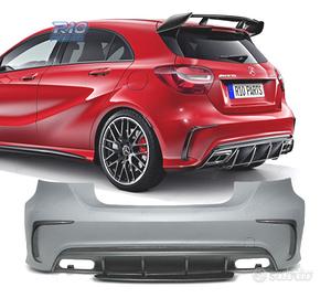 PARAURTI POSTERIORE MERCEDES A W176 15-18 LOOK AMG
