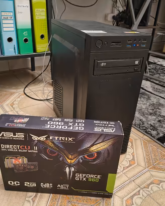 PC i5 10400 / 32GB RAM / GTX 960 / Nvme