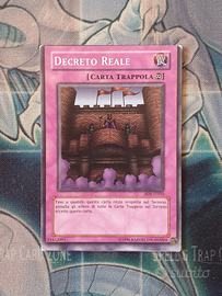 Yu-Gi-Oh Errore di stampa Decreto Reale, ITA