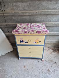 Mobile Fasciatoio Vasca da bagno