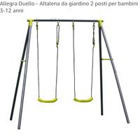 Altalena da giardino 2 posti per bambini