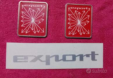 MINI COOPER INNOCENTI EXPORT BADGE ROSSI